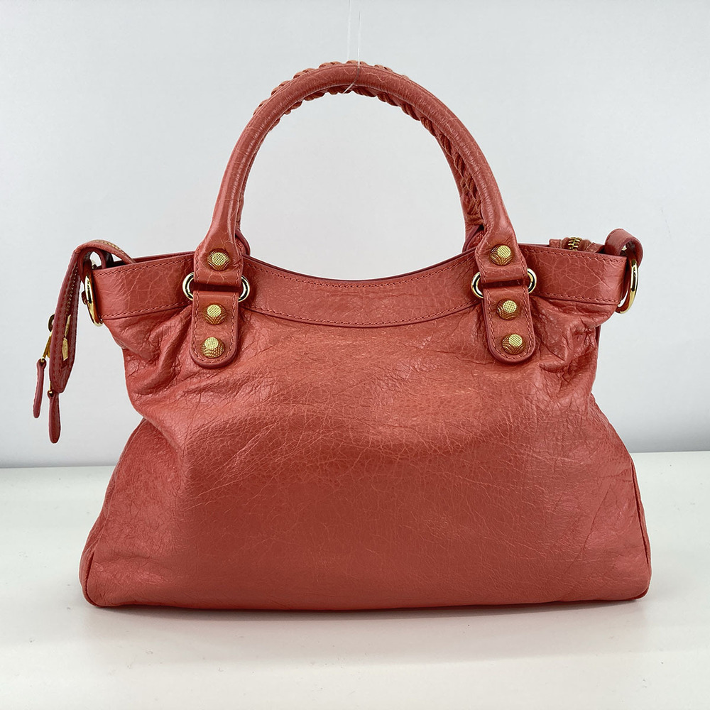Balenciaga Shoulder Town Pink Giant Bag View 3